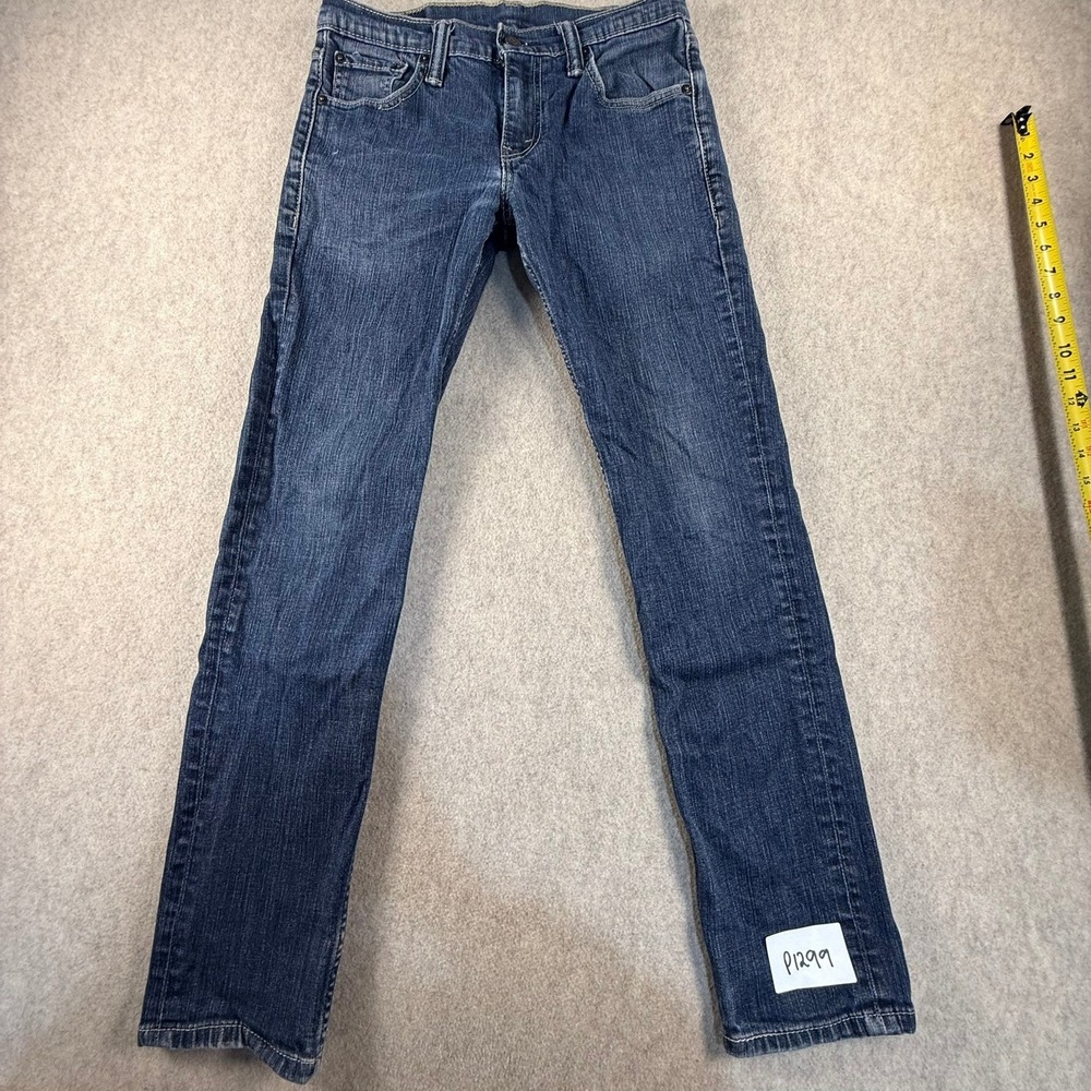 Levis 511 Slim Fit Jeans Mens 30x32 Blue Denim Medium Wash 04511-0535
